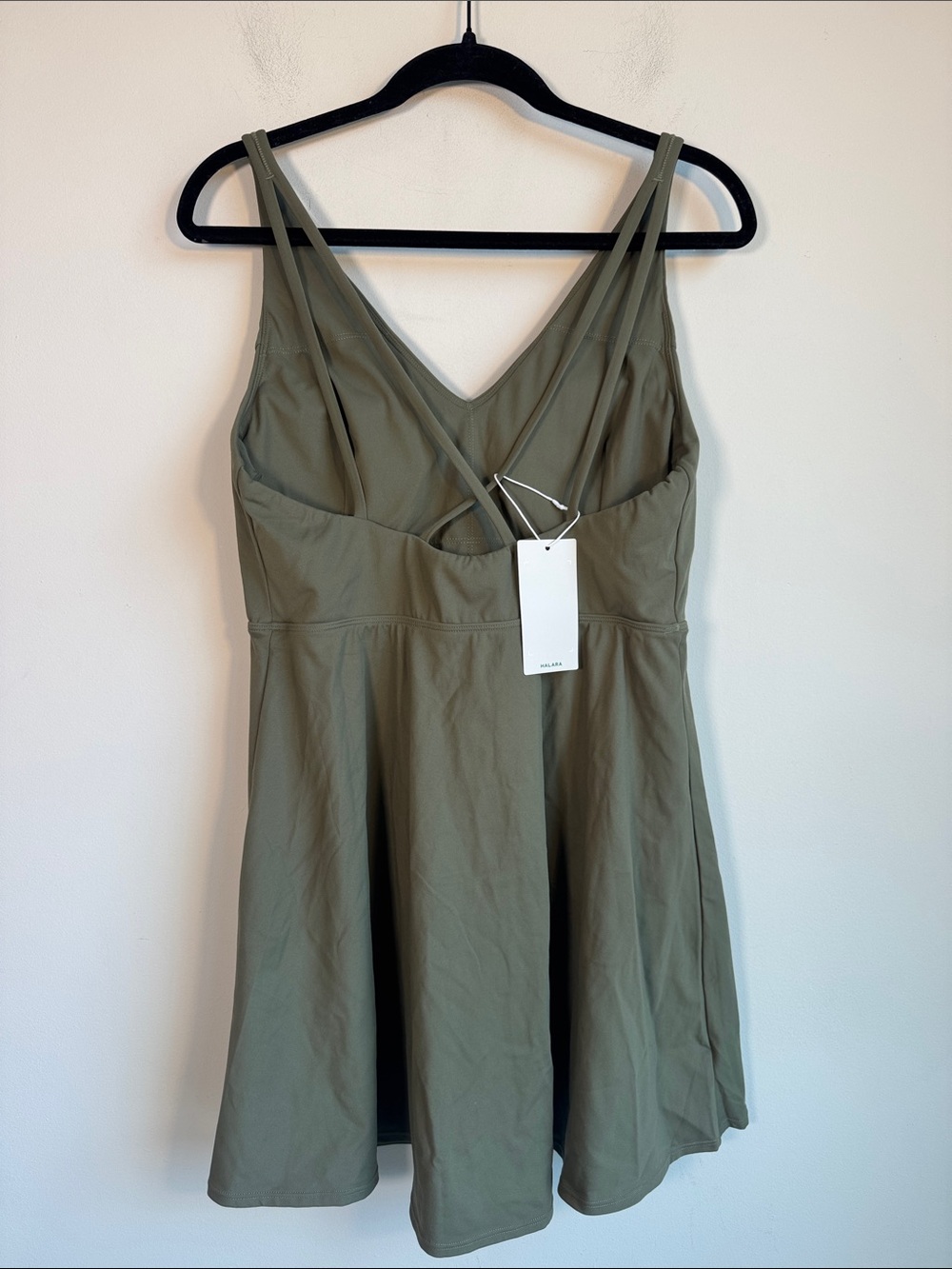 NWT Halara Athletic Dress in Grass Grey Green - L - Picture 5 of 7
